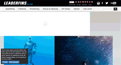Desktop Screenshot of leaderfins.com